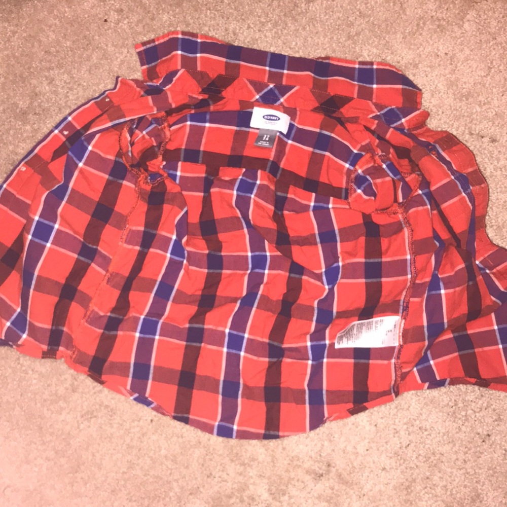Plaid shirt (long sleeve)